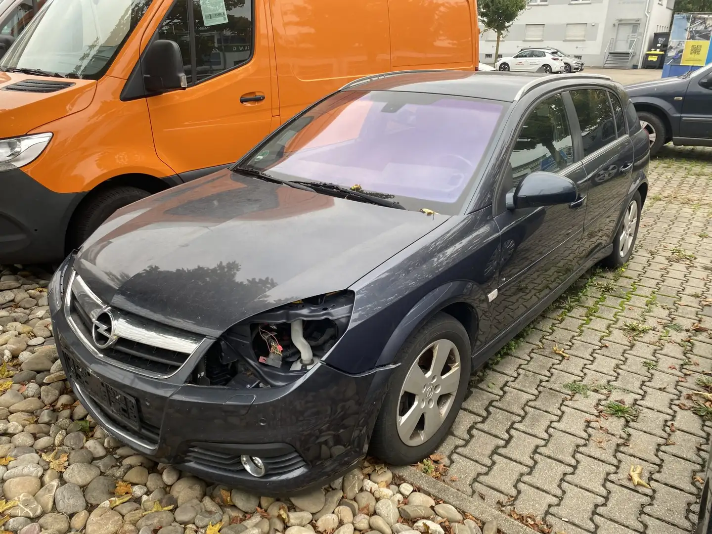 Opel Signum 2.8 V6 Turbo Edition LPG Gas EINBRUCHSSCHADEN Blauw - 2