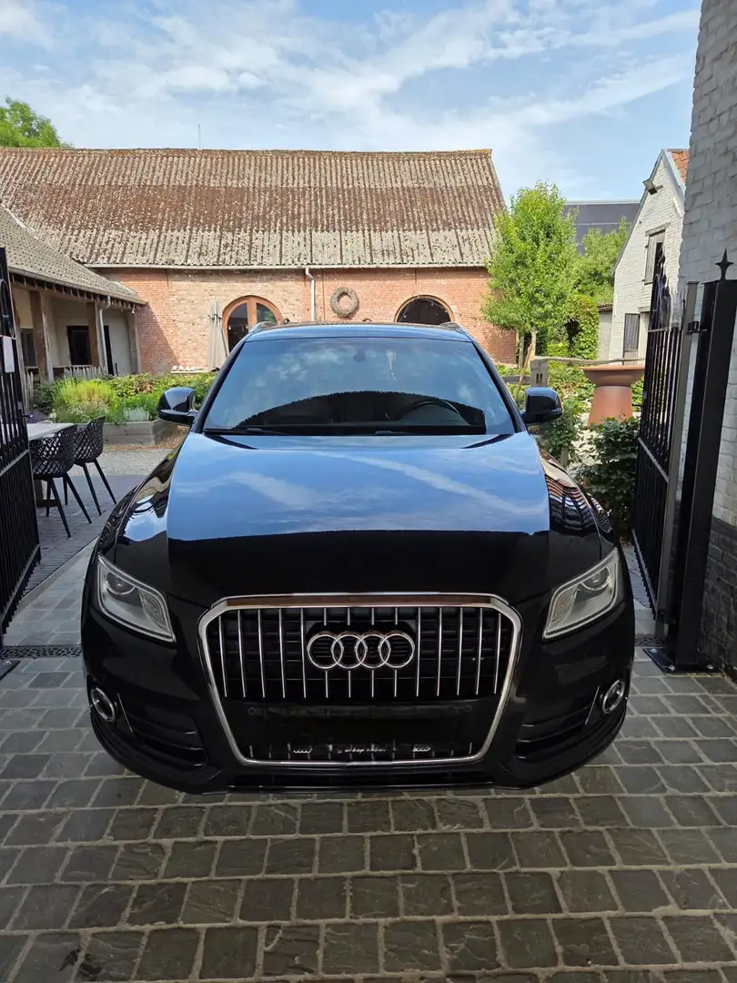 Audi Q5 2.0 TDI quattro S tronic sport Zwart - 1