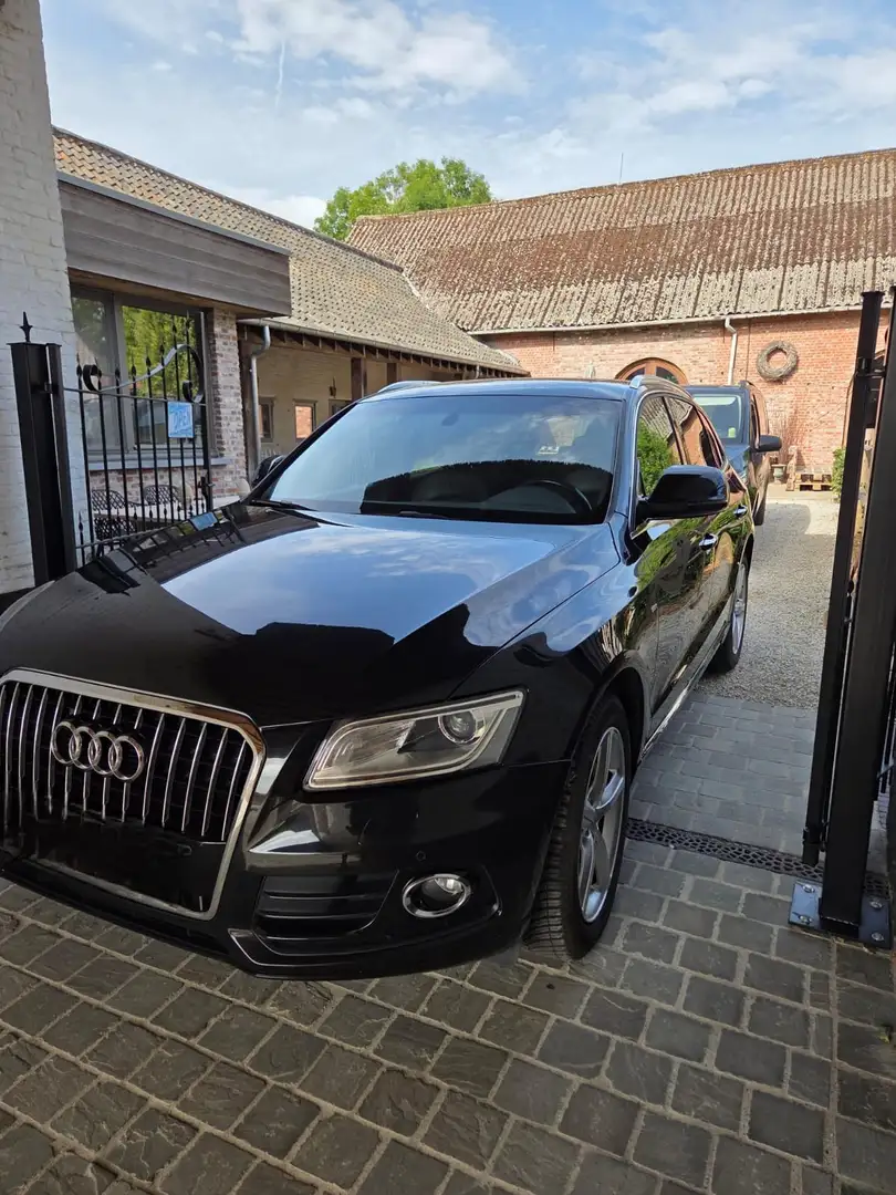 Audi Q5 2.0 TDI quattro S tronic sport Zwart - 2