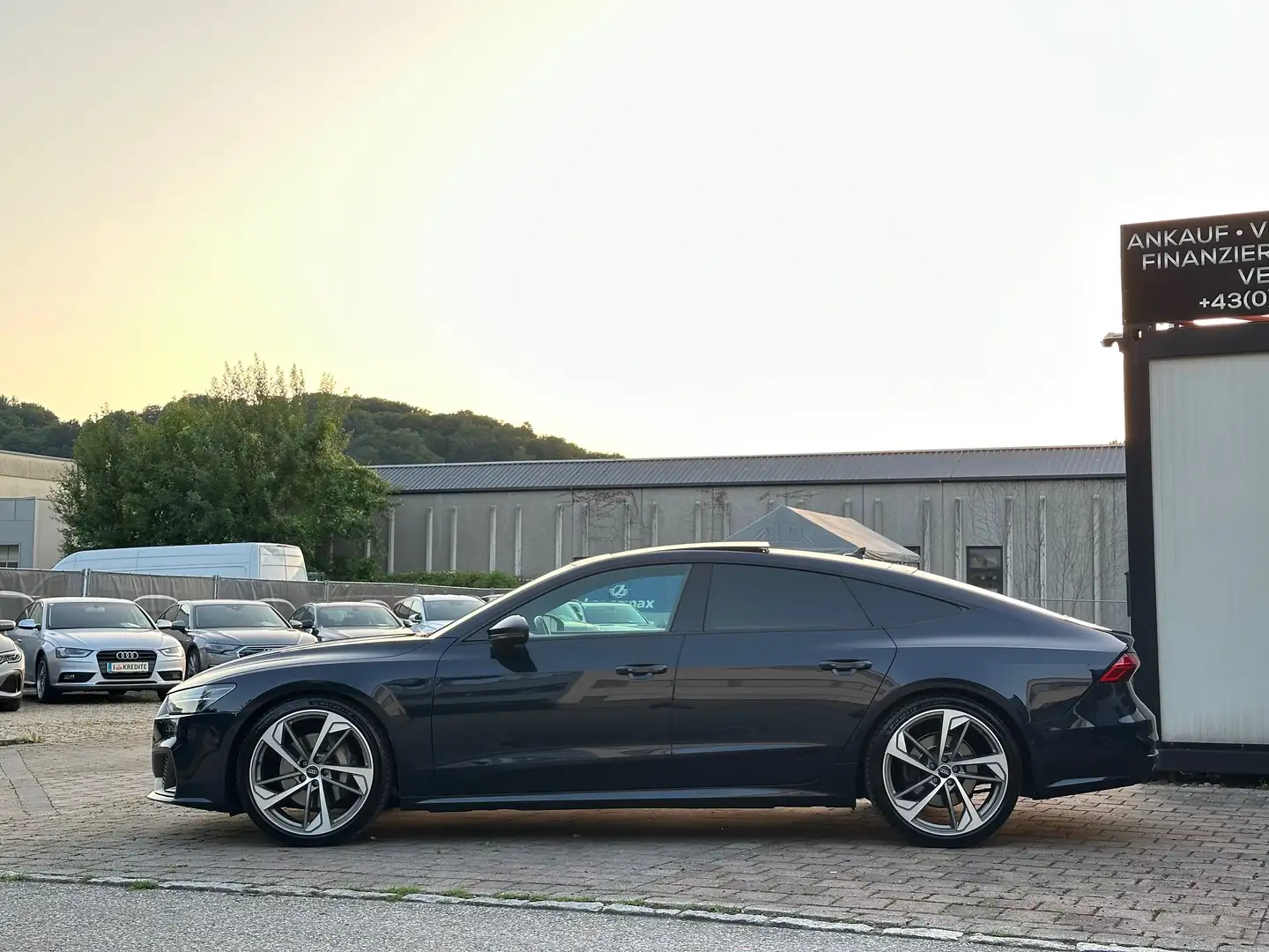 Audi A7 50 TDI Quattro Aut. S-Line Sport Plus Finanzierung Bleu - 2