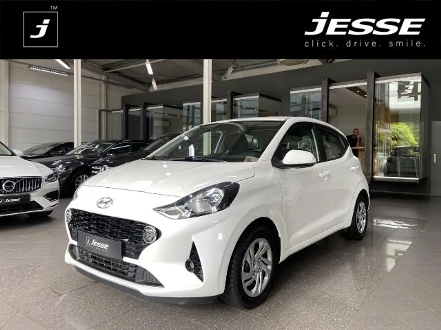 Hyundai i10 1.0 Pure Tempomat CarPlay Klima White - 1