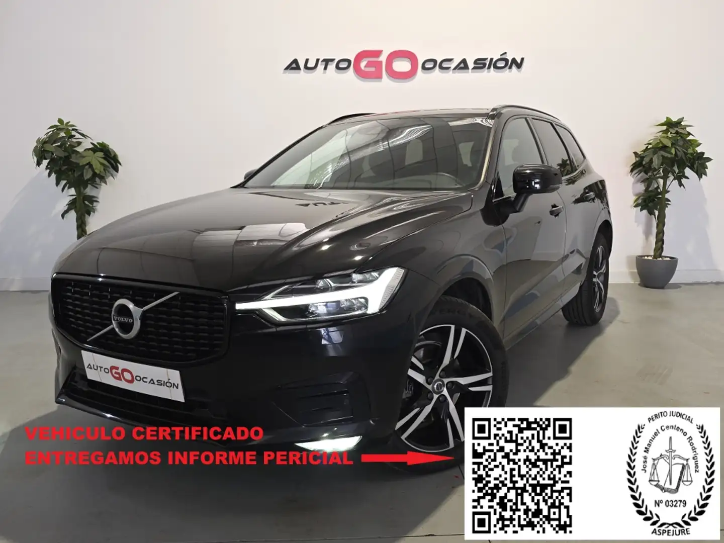 Volvo XC60 D4 R-Design Aut. Negro - 1