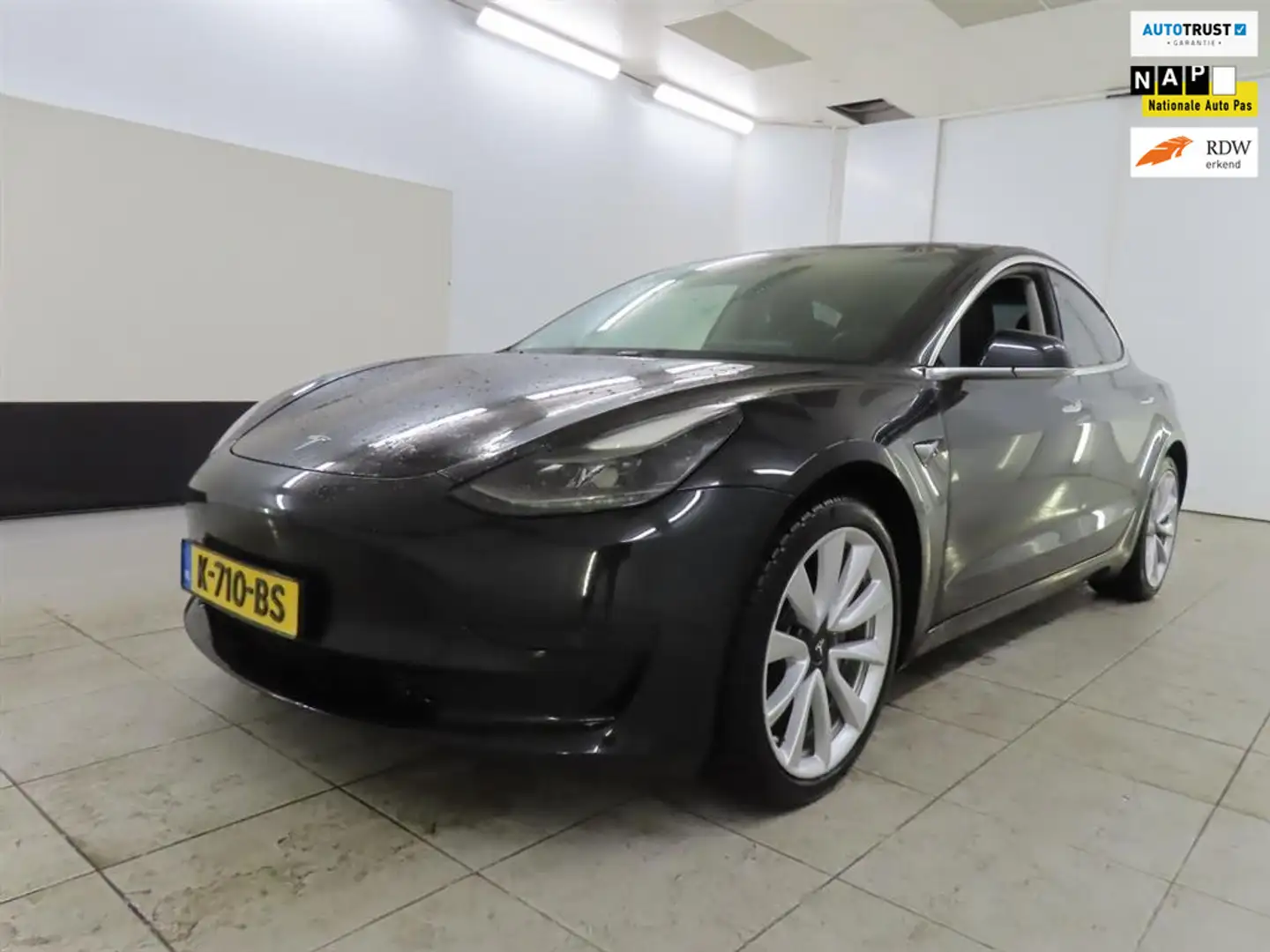 Tesla Model 3 Standard RWD Plus 60 kWh|SOH 92%|Lees text voor me Noir - 1