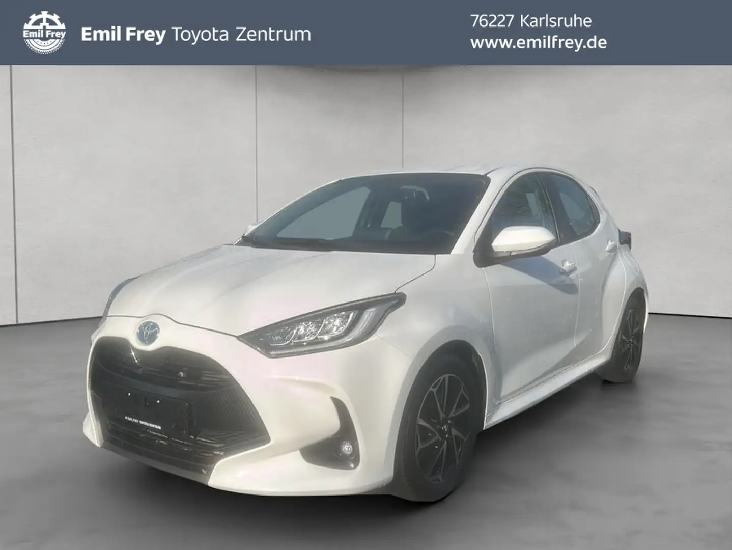 Toyota Yaris Hybrid 1.5 Team D Keyless, LED, Kamera, Klim Wit - 1