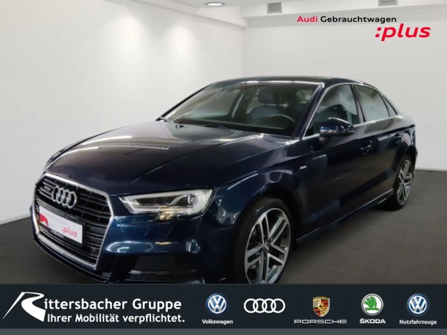 Audi A3 TFSI S-Line quattro Matrix LED Navi Blau - 1