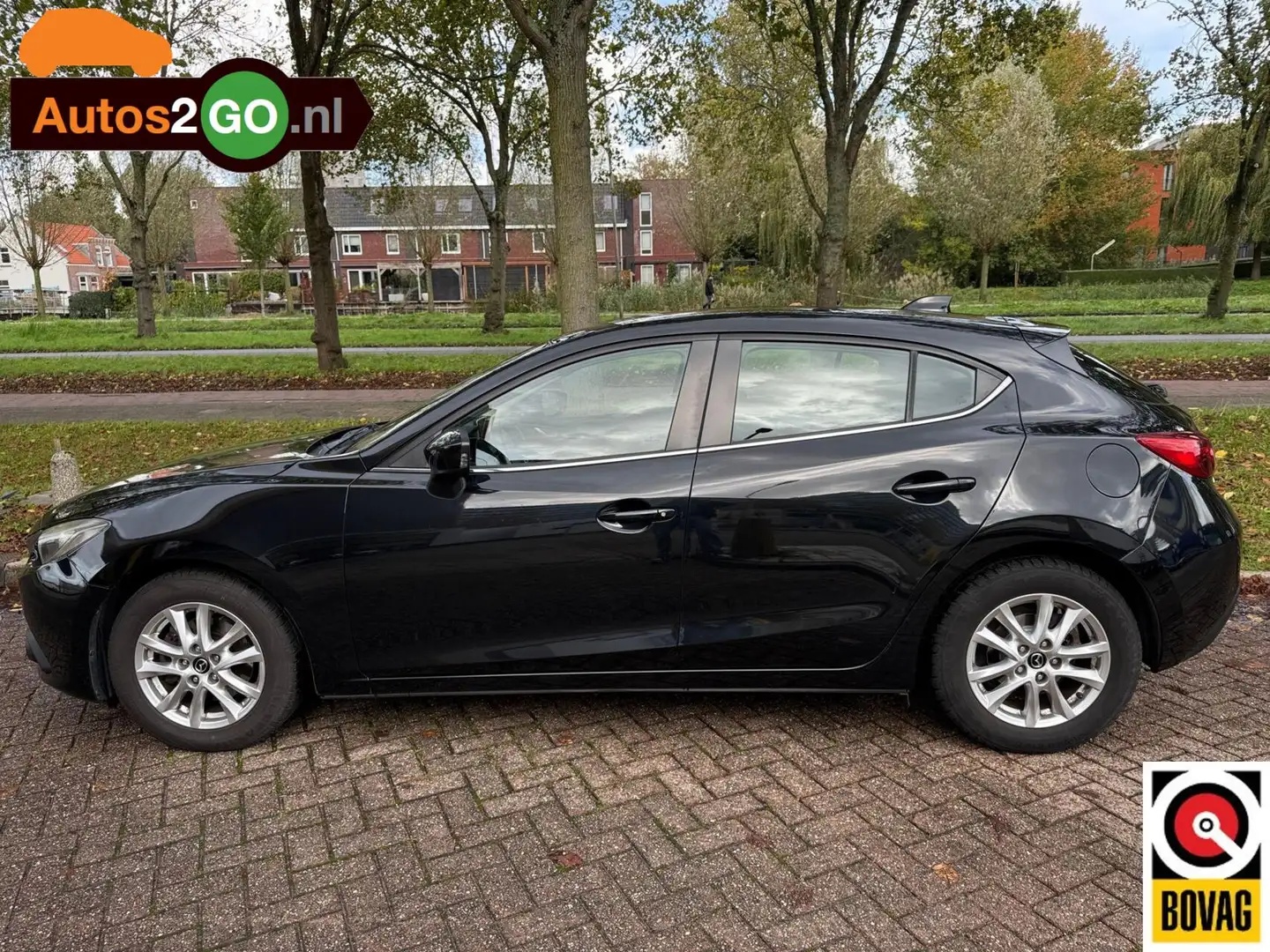 Mazda 3 2.0 TS Zwart - 2