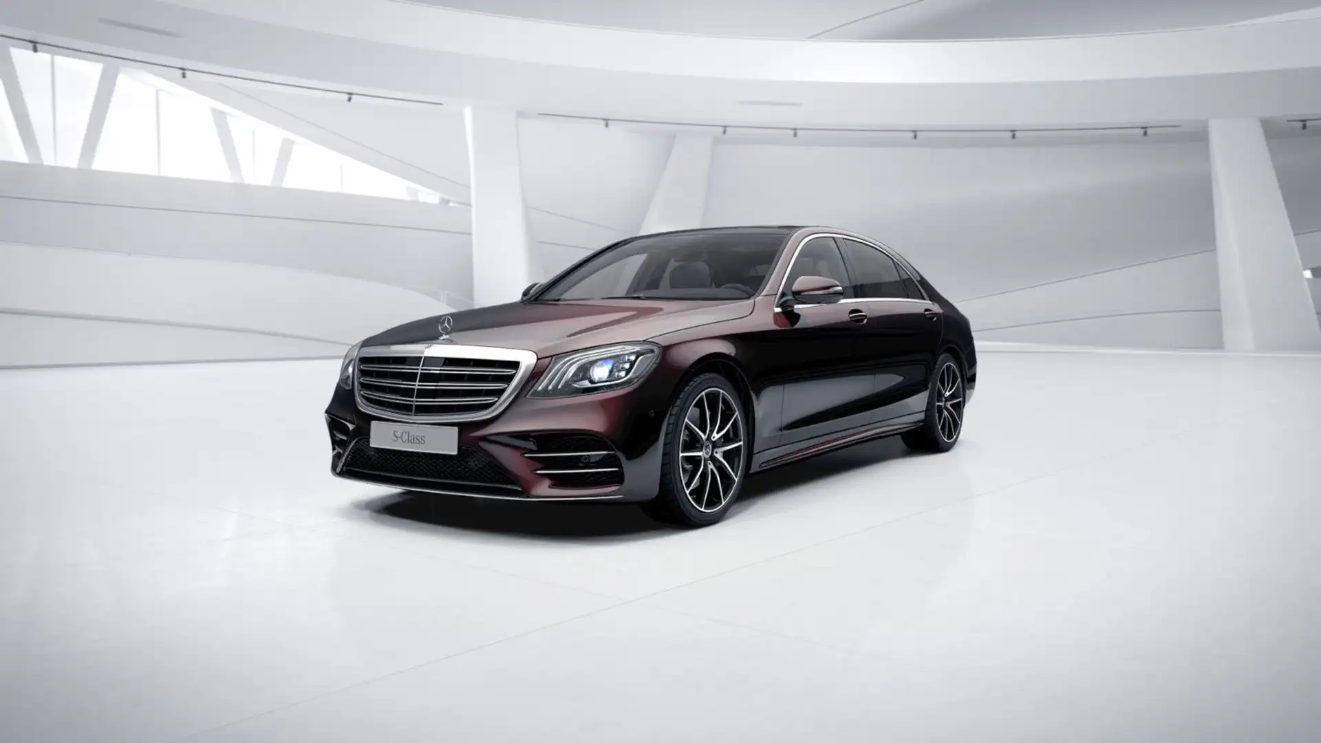 Mercedes-Benz S 560 4M LANG 100%DESIGNO! FIRST-CLASS! AMG LINE Nero - 2