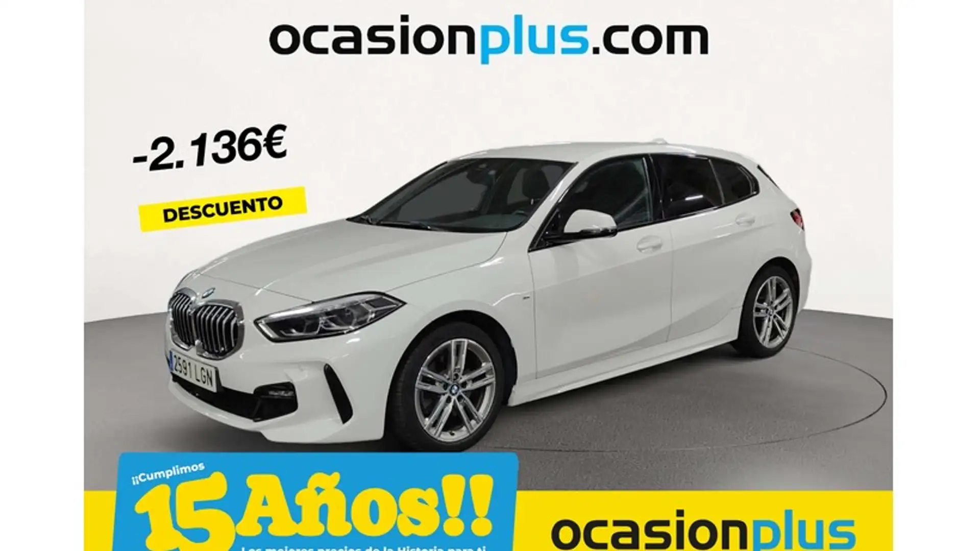BMW 118 118iA Blanc - 1