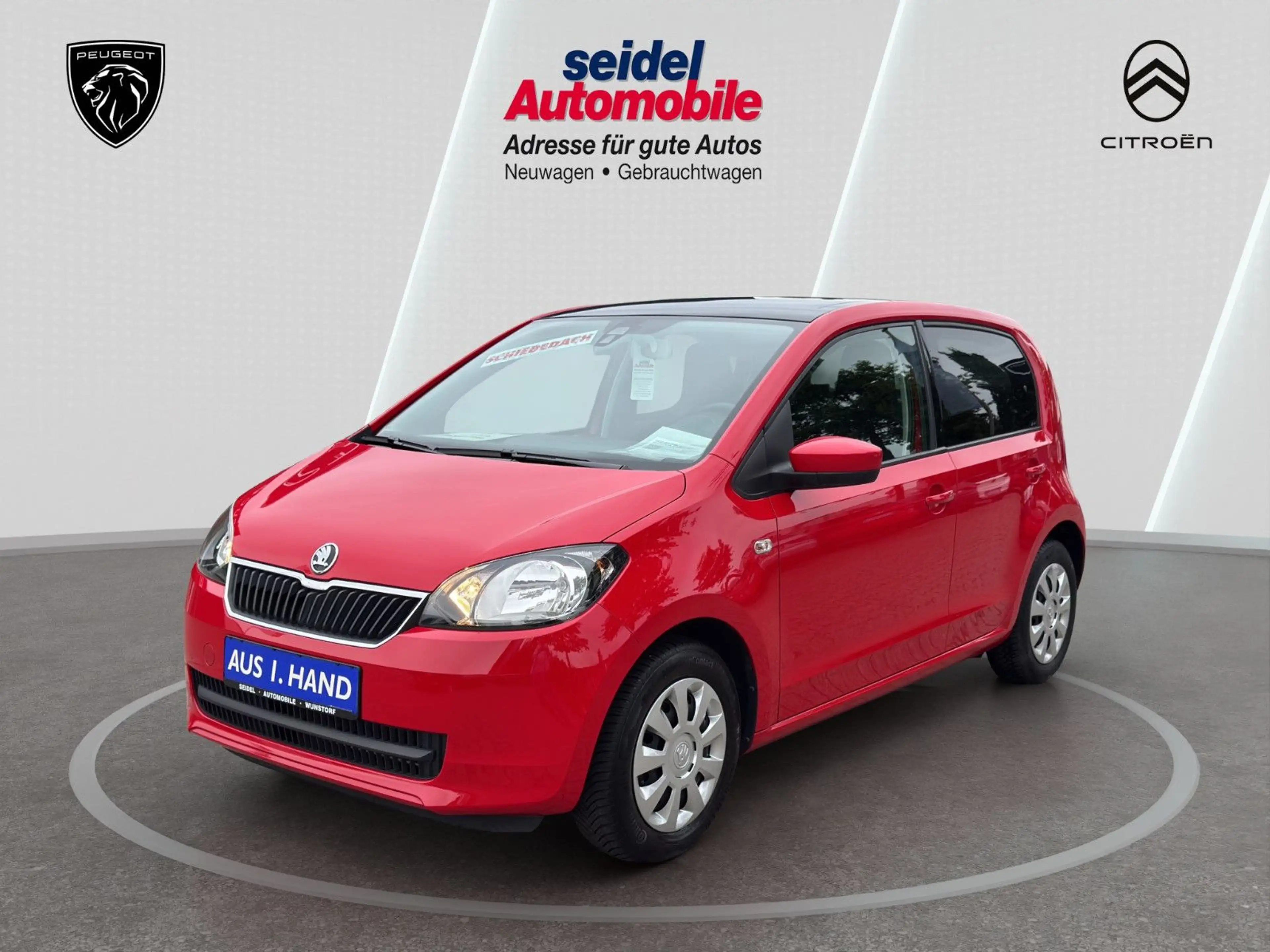 Skoda Citigo 1.0 MPI 55kW Ambition, 1.Hand, wenig KM