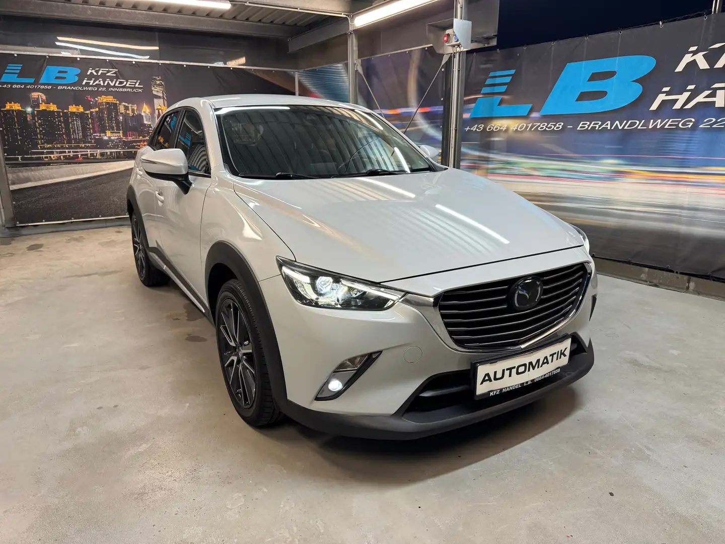 Mazda CX-3 Exclusive-Line AWD Weiß - 1
