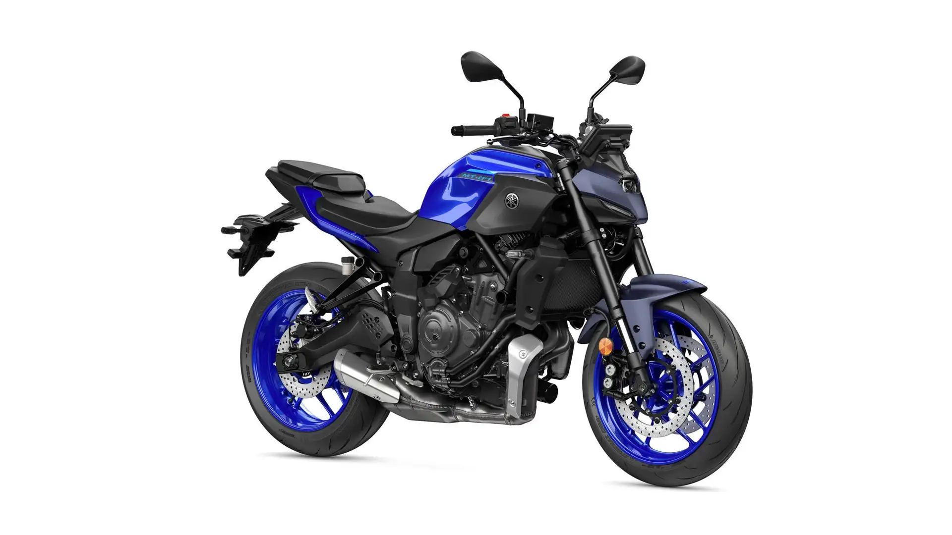 Yamaha MT-07 Y-AMT Blauw - 1