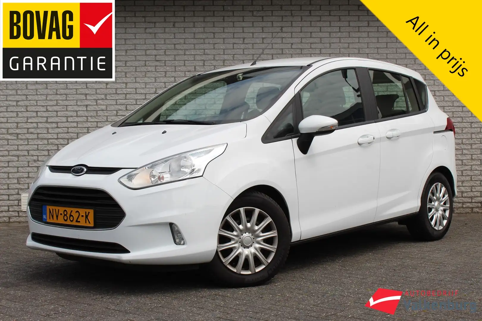 Ford B-Max 1.0 EcoBoost 100PK Style | NAVI | Airco | Start/St Bianco - 1