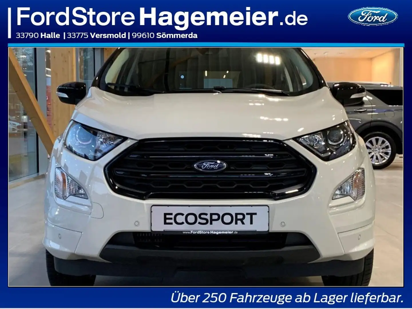 Ford EcoSport 1.0 EcoBoost ST-LINE Weiß - 2