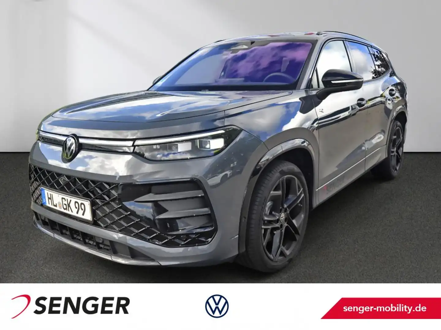 Volkswagen Tayron R-Line 2,0 TDI 4M Panorama Family-Paket Gris - 1