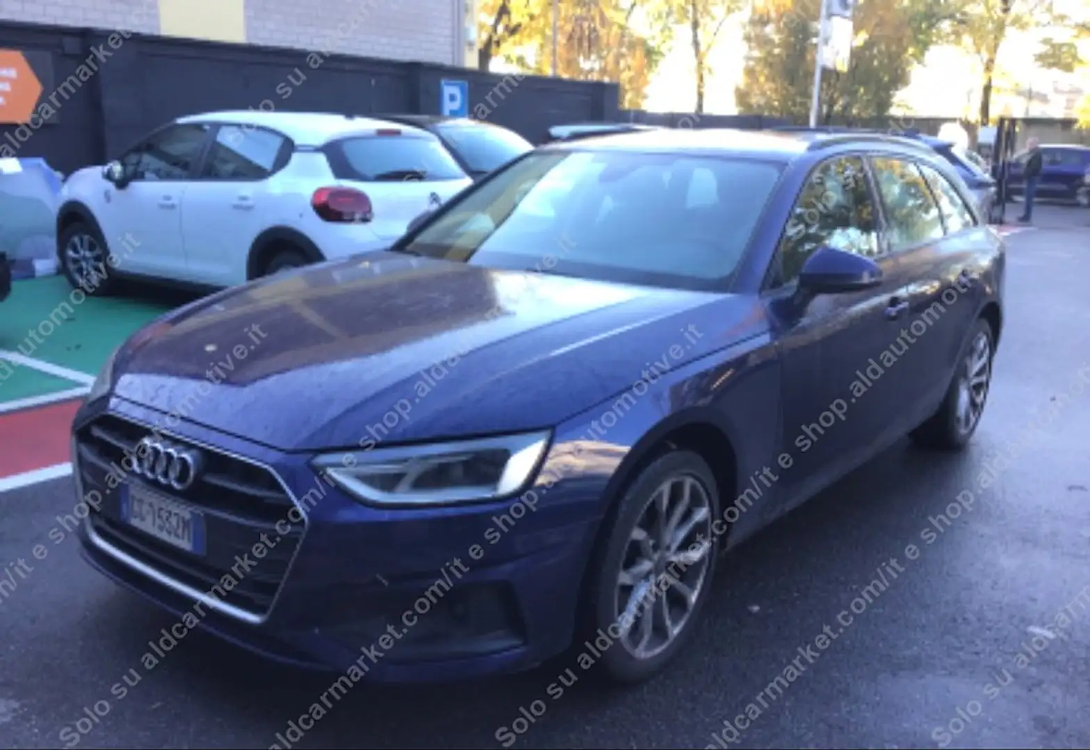 Audi A4 Avant 30TDI mhev Aut Pelle Retrocam IVA DEDUCIBILE Bleu - 1