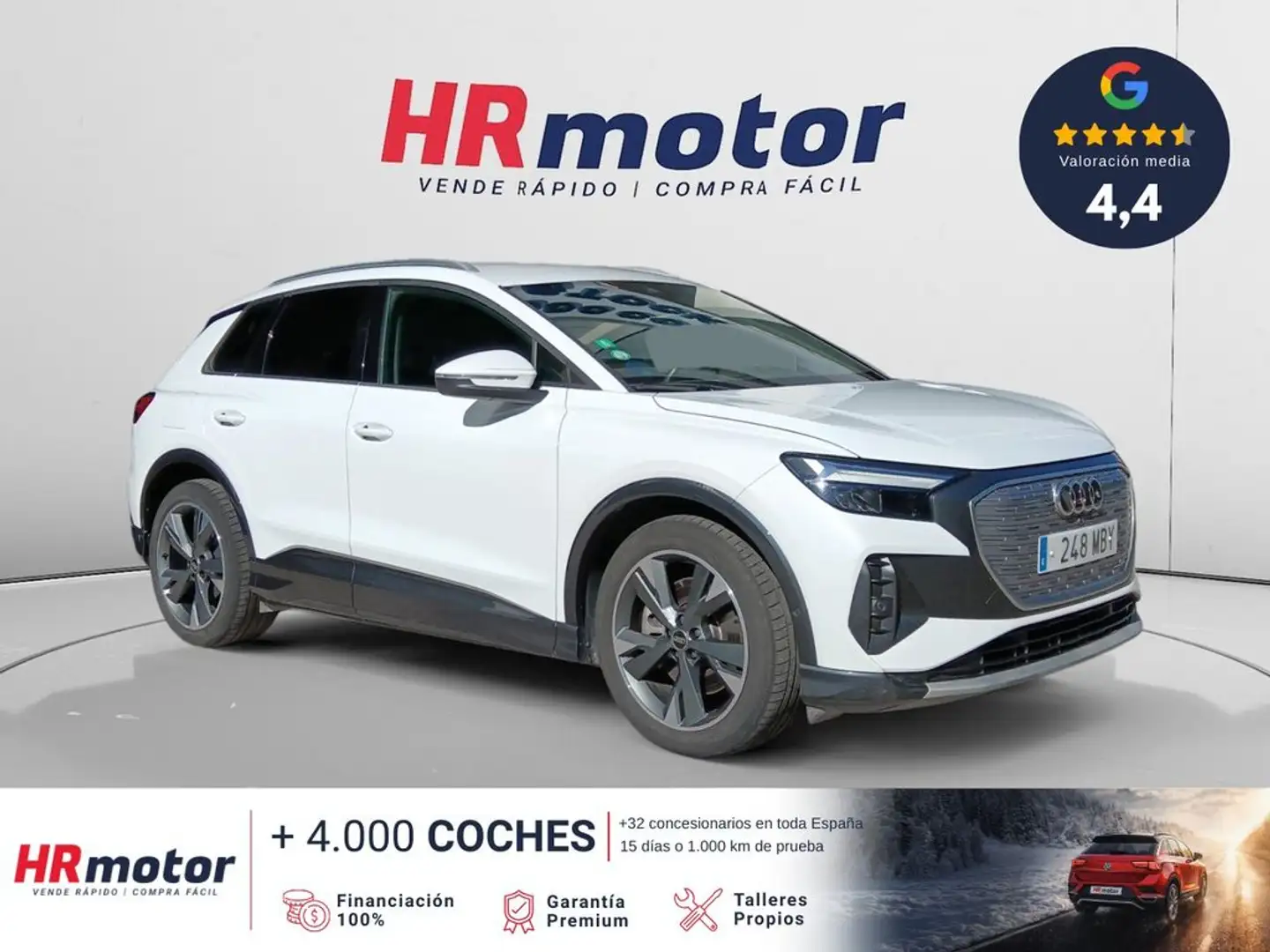 Audi Q4 e-tron 50 quattro Advanced 82KWh Blanco - 1