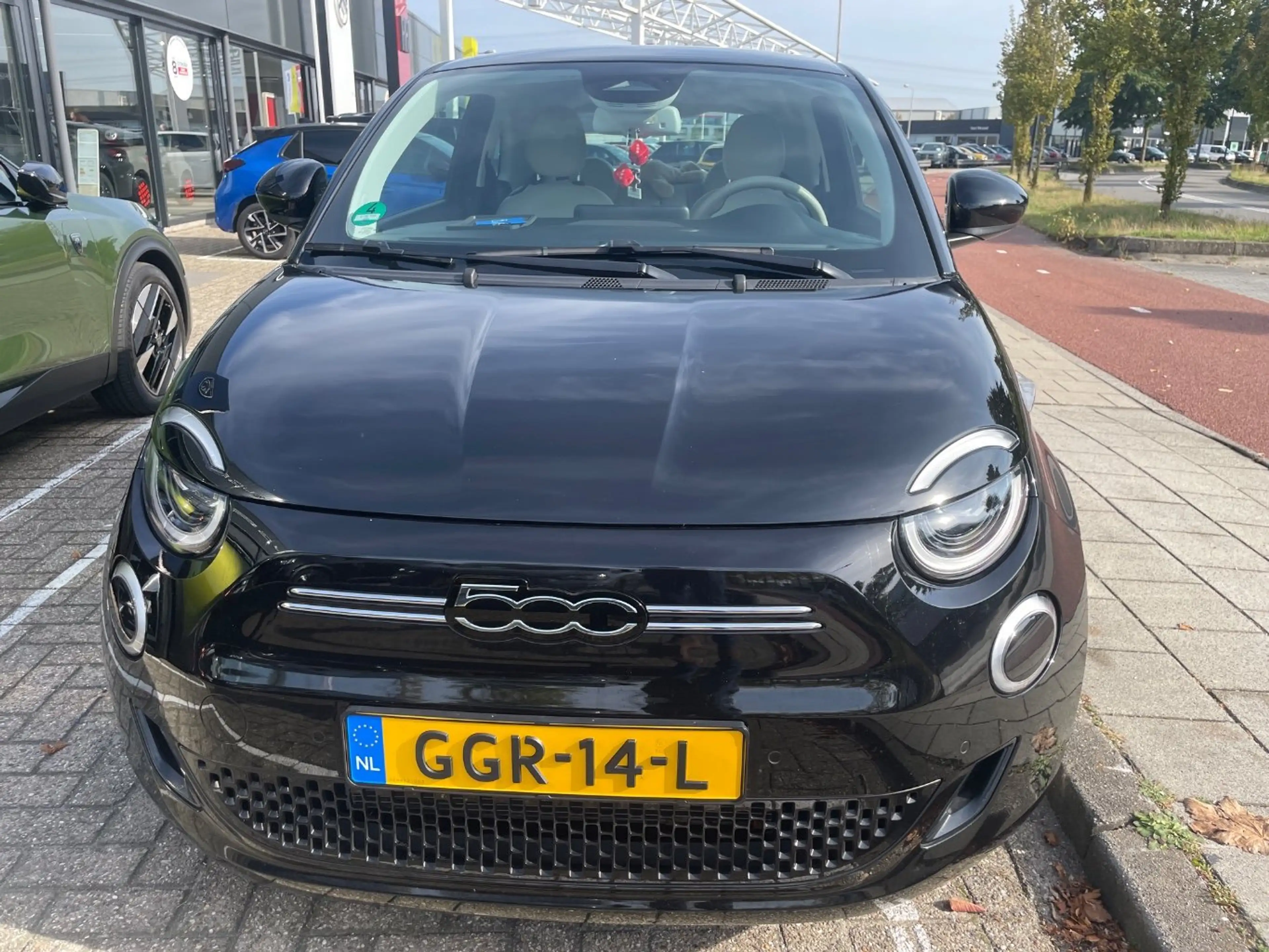 Fiat 500e 42 kWh La Prima 3-Fase | Navigatie | Leder | Achte — photo 8