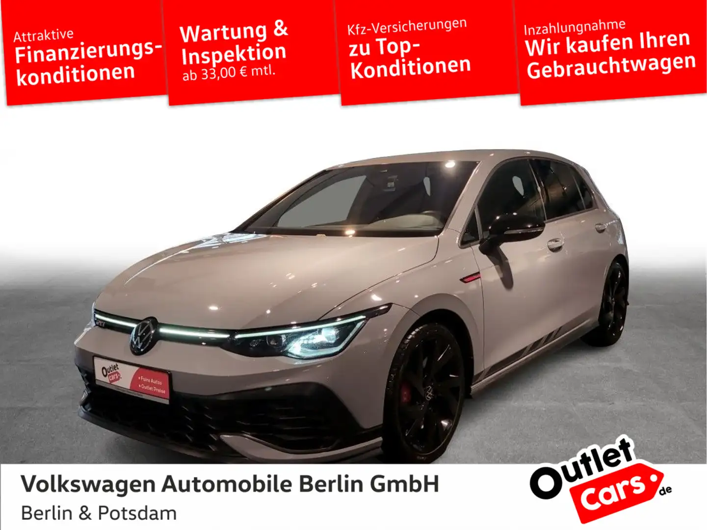 Volkswagen Golf GTI Golf VIII GTI 2.0TSI DSG Clubsport BlackStyle*Ou Grau - 1
