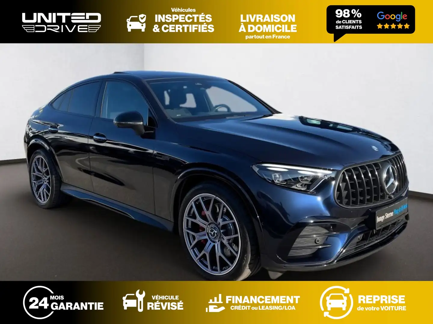 Mercedes-Benz GLC 63 AMG Coupé S E Performance  9G 4Matic+ Blau - 2
