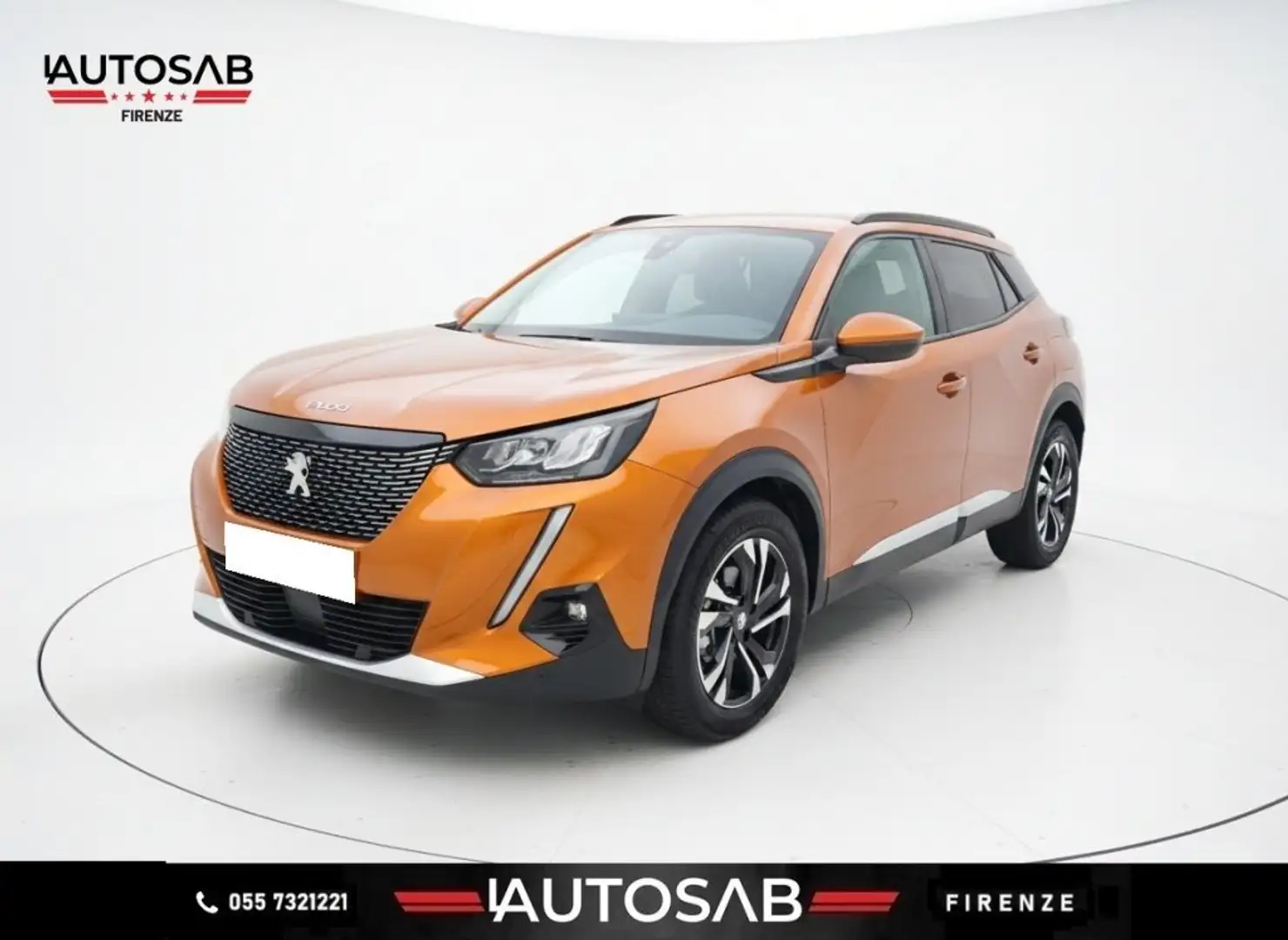 Peugeot 2008 PureTech 130 S&S Allure Navi Pack Orange - 1