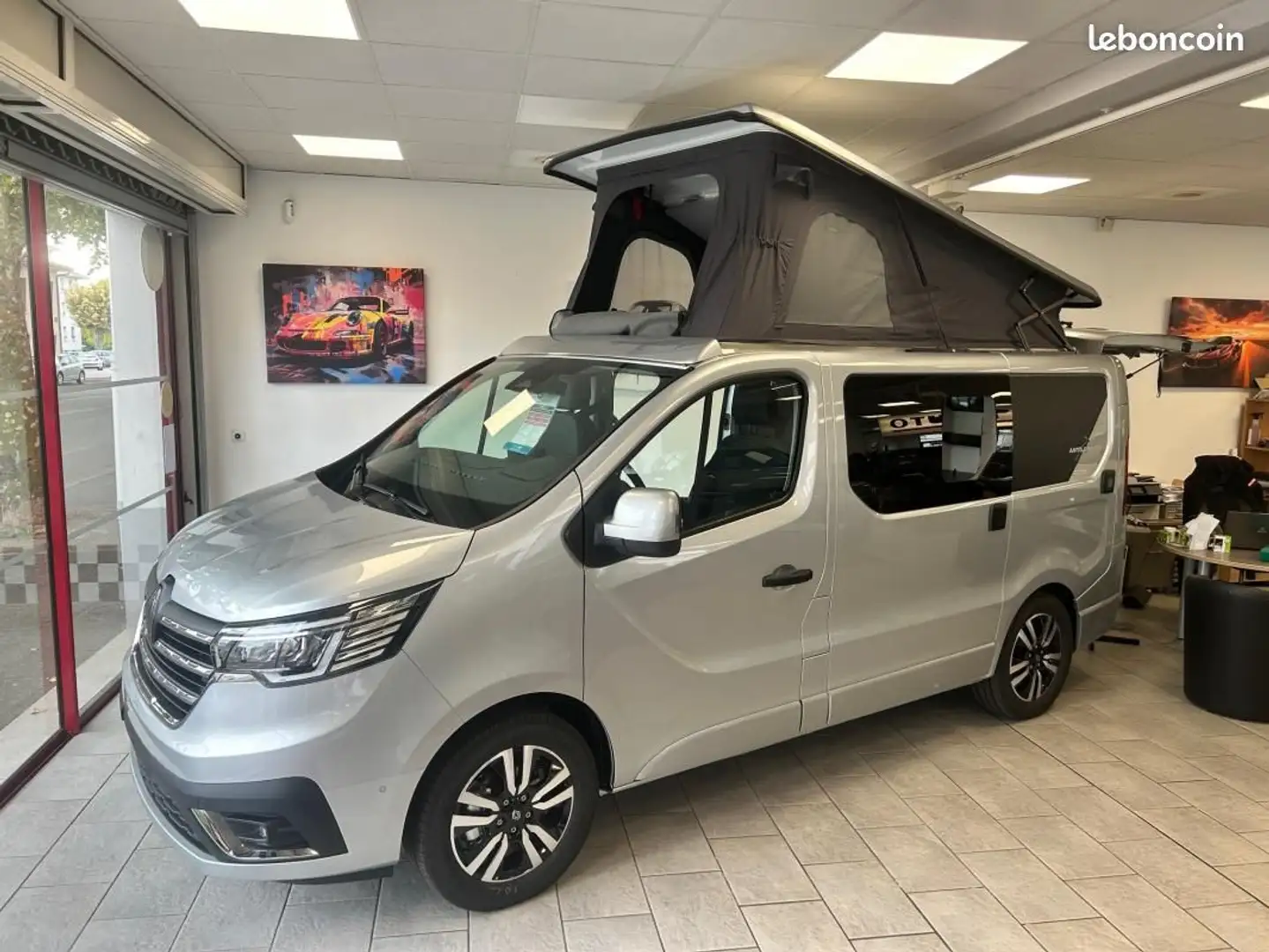 Renault Trafic FLEX 5 ANTILOPE VAN L1H1 CONFORT %2B BLUEDCI 150 AMENAGE PLACES 4 COUCHAGES Gris - 1