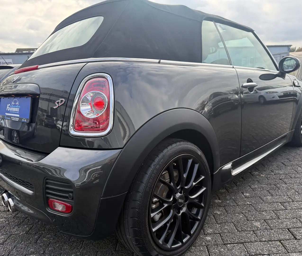 MINI Cooper SD Cabrio Cooper SD John Works NAVI XENON AUTOMAT. VOLL TOP Grau - 2