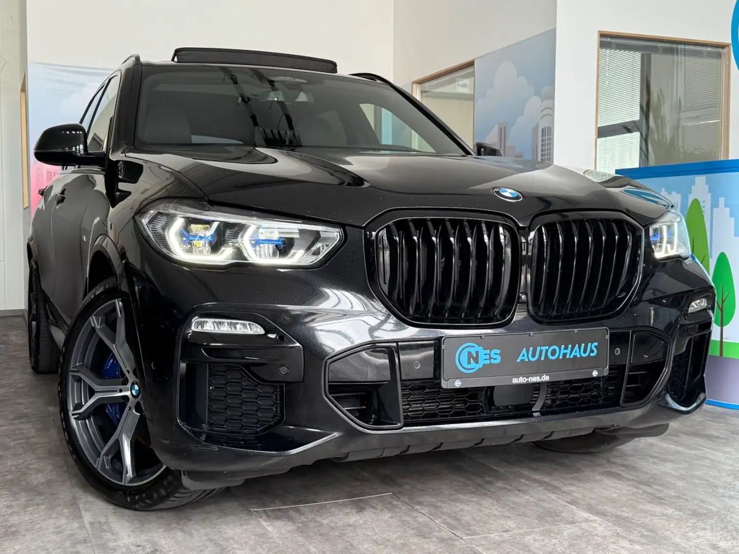BMW X5 45e xDr*ACC*M SPORT*PANO*360*LASER*H/K*HUD*21 Schwarz - 2