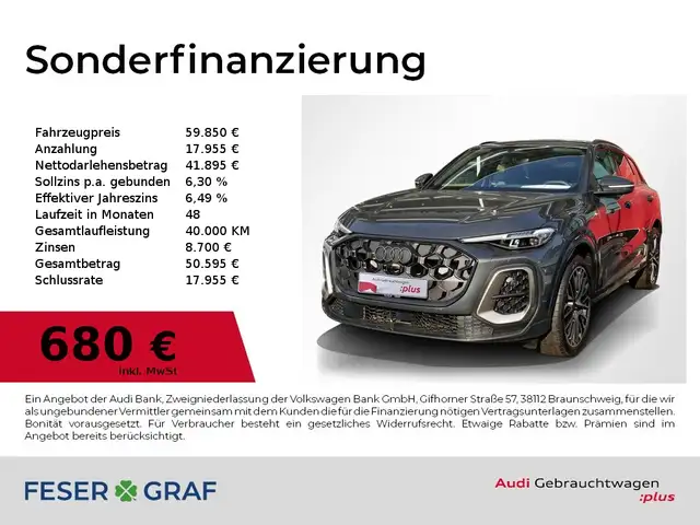2025 Audi Q5 in Grey for sale