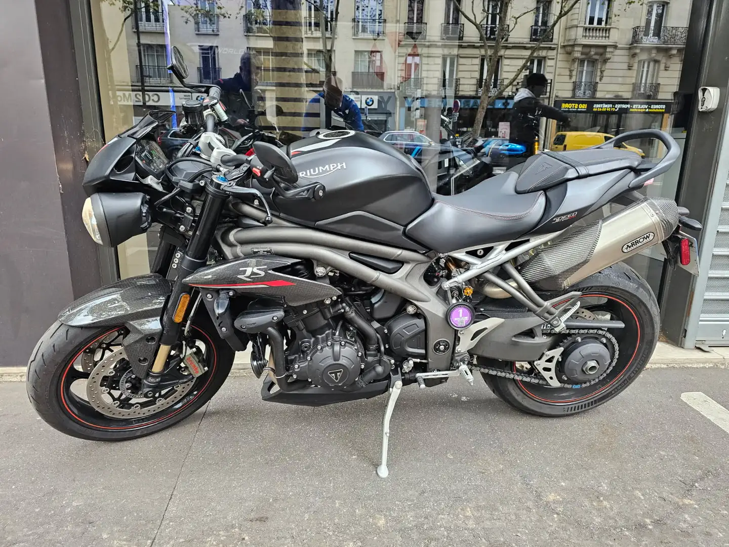 Triumph Speed Triple 1050 Noir - 2