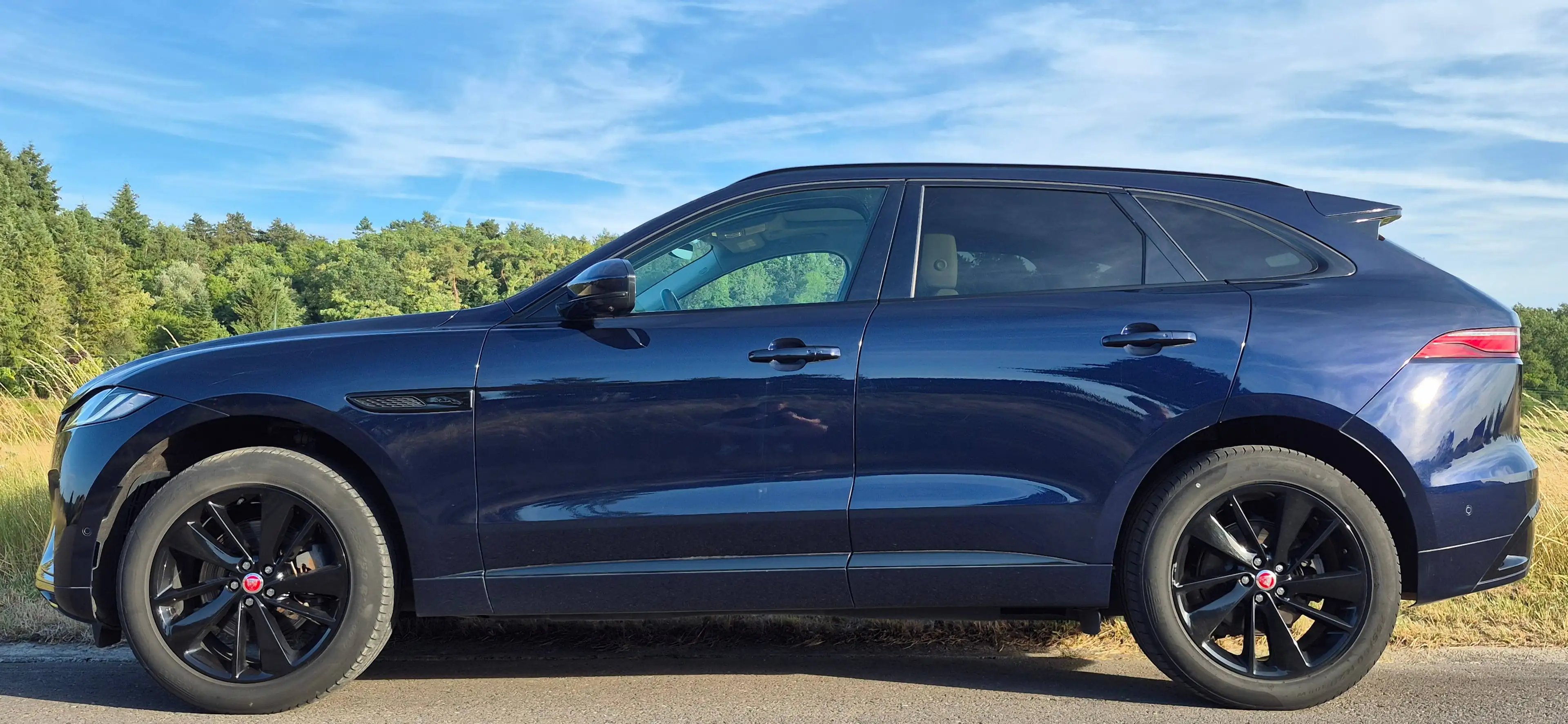 Jaguar F-Pace P250 AWD / R-Dynamic SE / Toit ouvrant / Cuir blanc / Attache remorque — photo 3