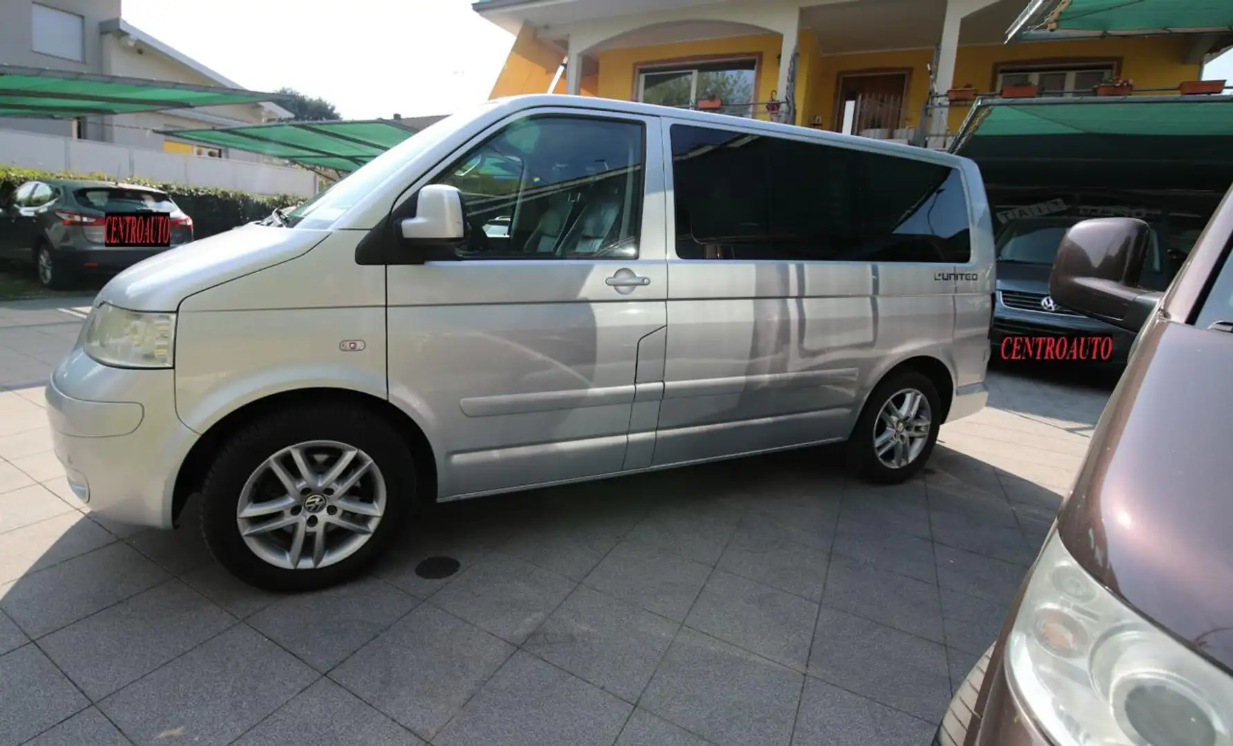 Volkswagen T5 Multivan VW T5 2.5tdi 131cv  4motion 7Posti Klima Argento - 1
