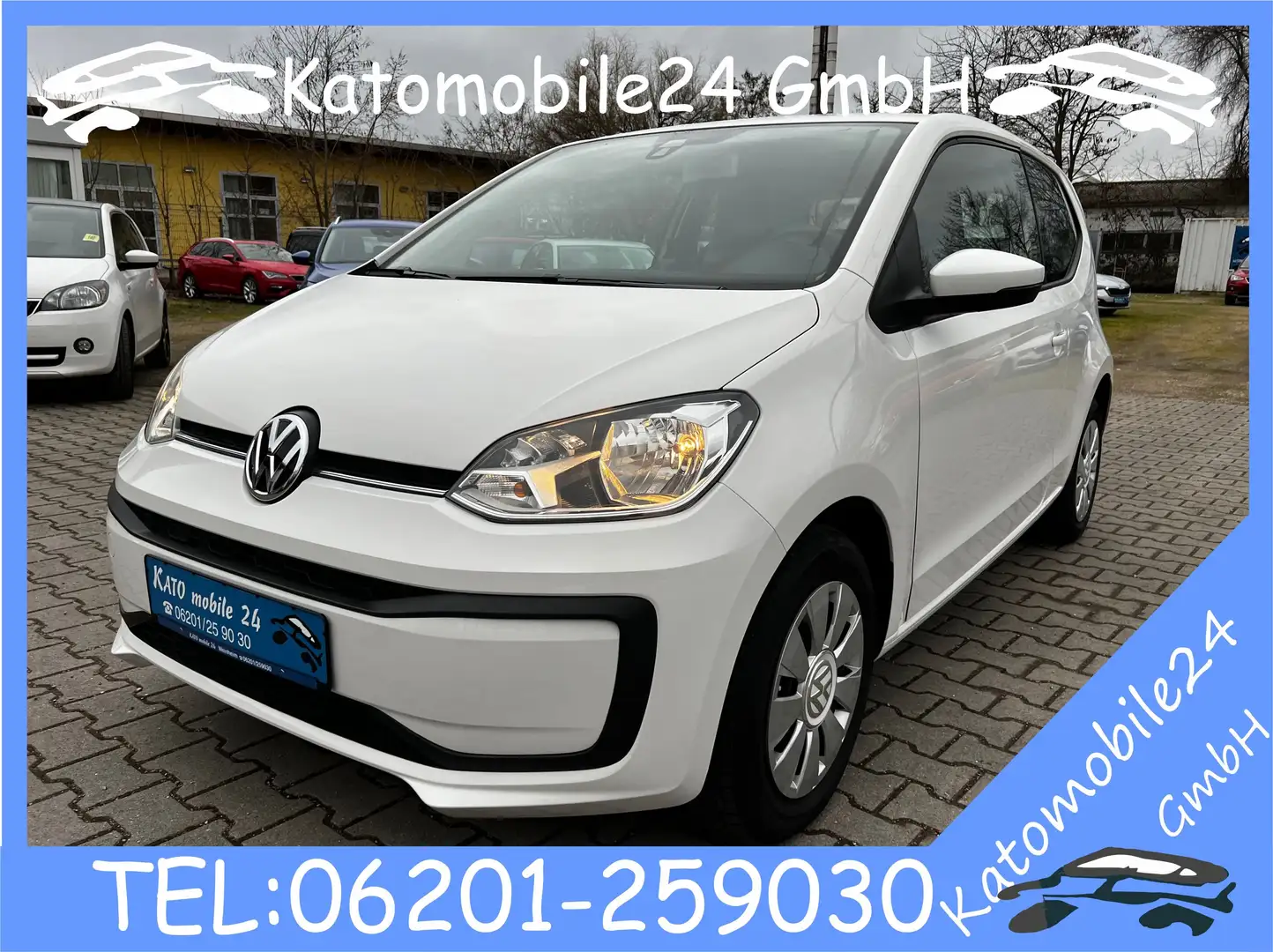 Volkswagen up! move up! EcoFuel maps+more, drive pack plus 1.Hand Weiß - 1