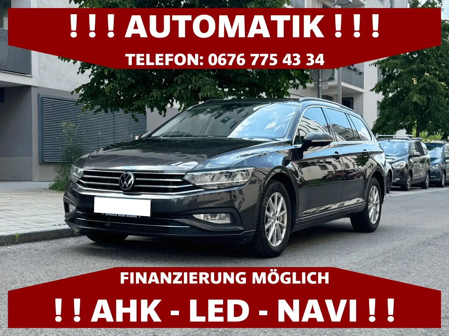 Volkswagen Passat Variant 2,0 TDI DSG | AHK | NAVI | AUTOMATIK Gris - 1