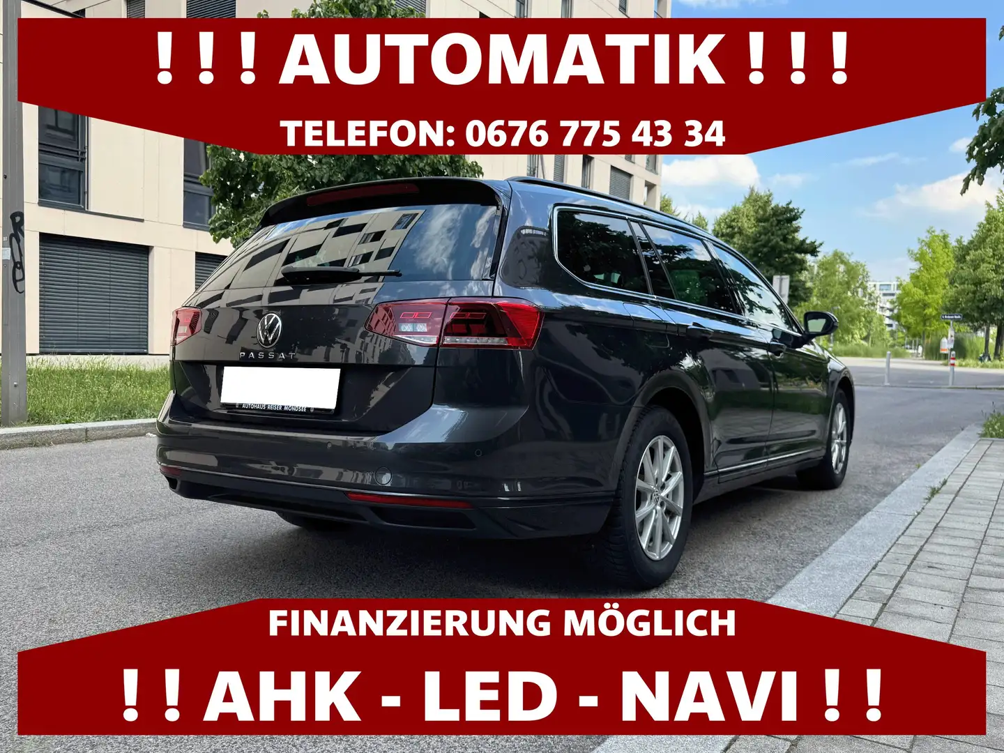 Volkswagen Passat Variant 2,0 TDI DSG | AHK | NAVI | AUTOMATIK Gris - 2