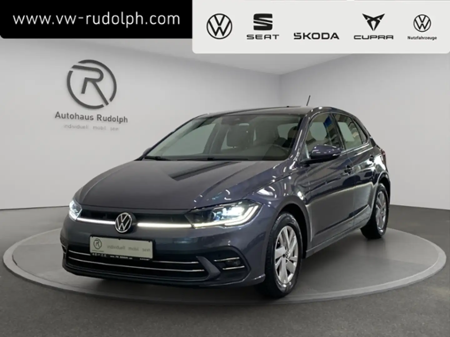Volkswagen Polo 1.0 TSI DSG Style / Navi LED RFK Gris - 1