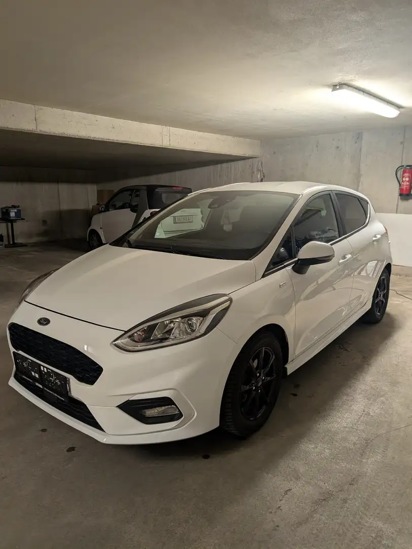 Ford Fiesta ST-Line 1,1 Start/Stop Weiß - 1