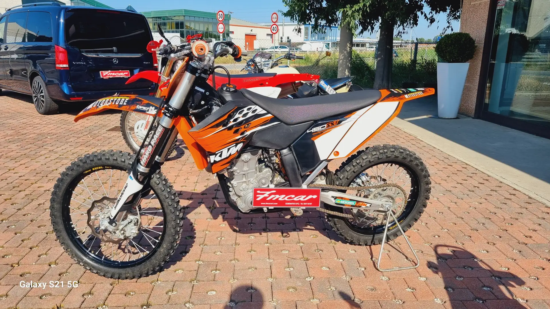 KTM 450 SX KTM 450 SX-F modello  cross Arancione - 1