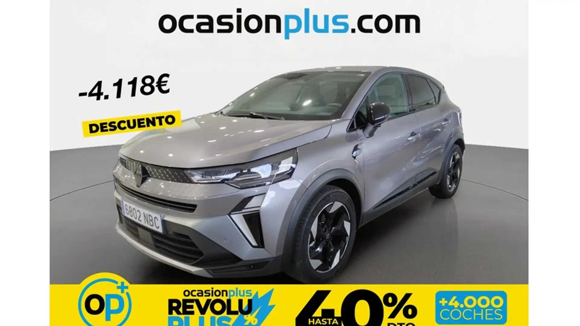 Renault Captur E-TECH Híbrido esprit Alpine 105kW Grau - 1