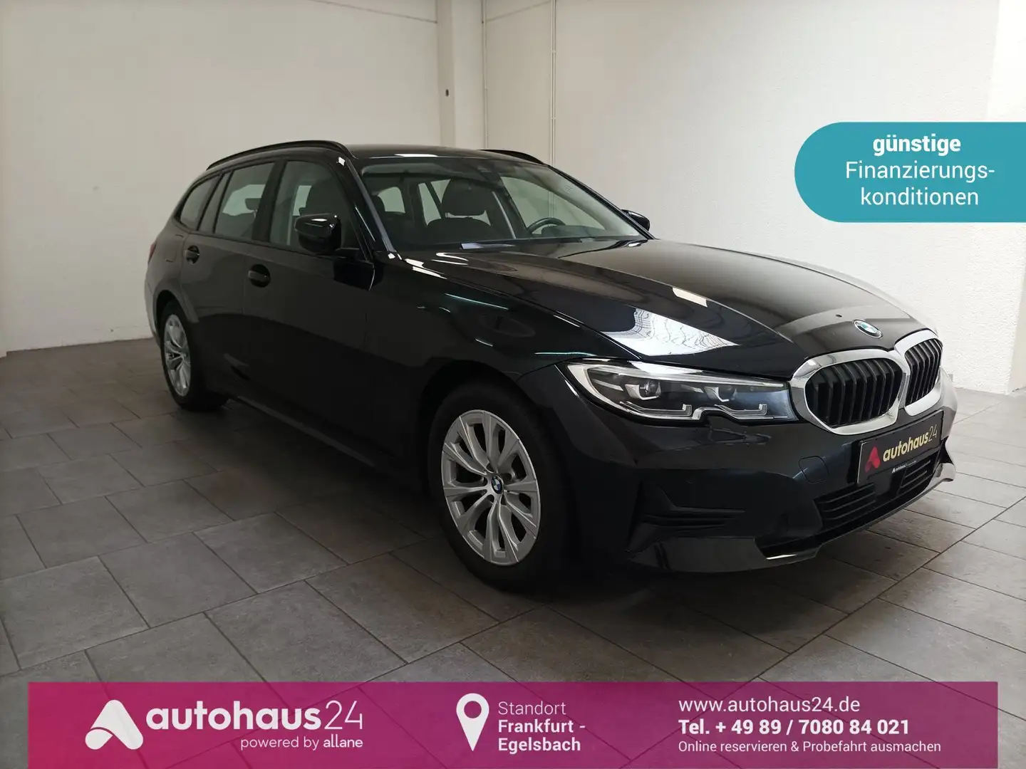 BMW 320 3er - 320 d Navi|LED|Sitzhzg. Negro - 1