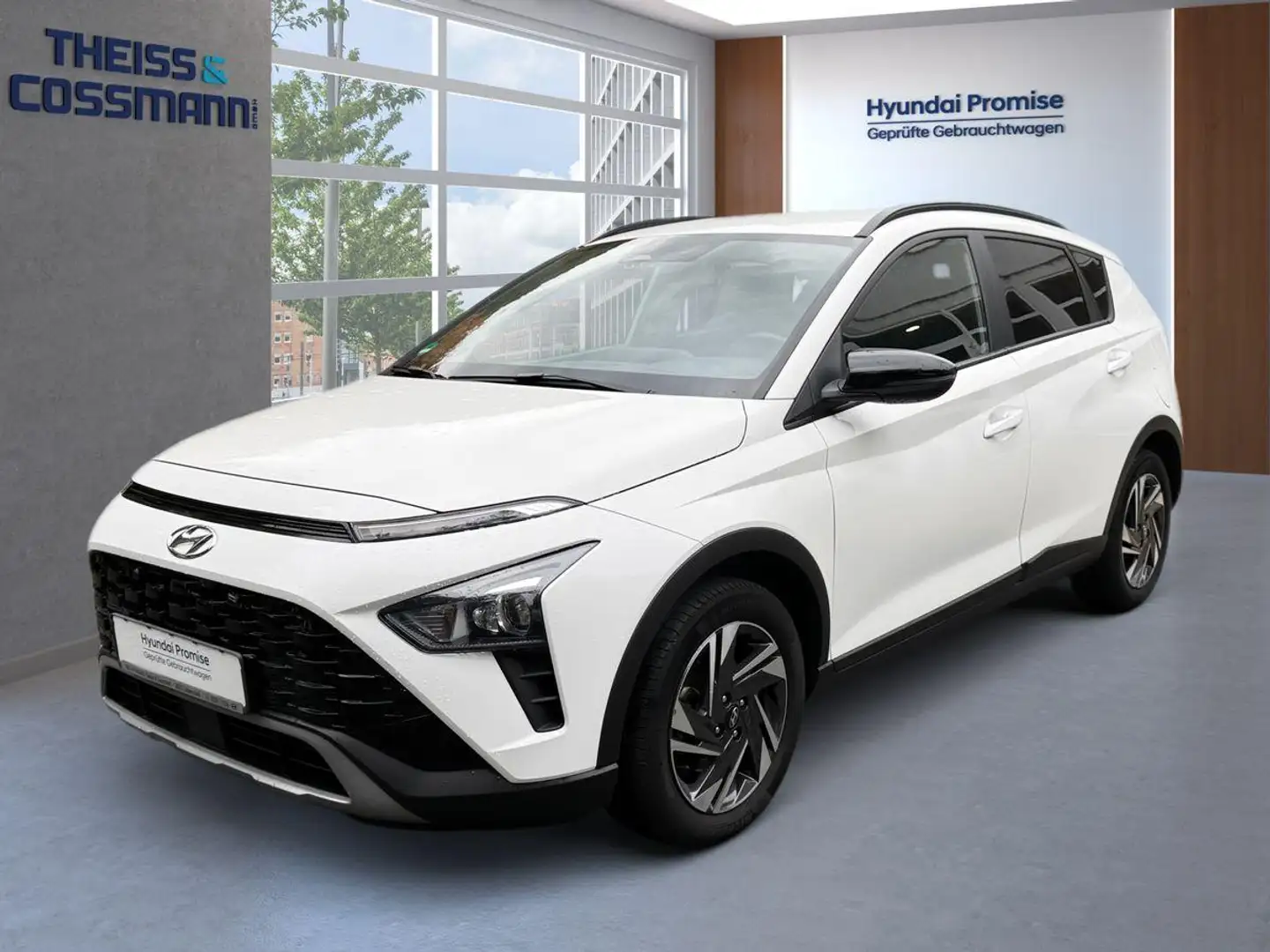 Hyundai BAYON 1.0 T-GDI 100PS 6-MT Connect & Go Weiß - 1