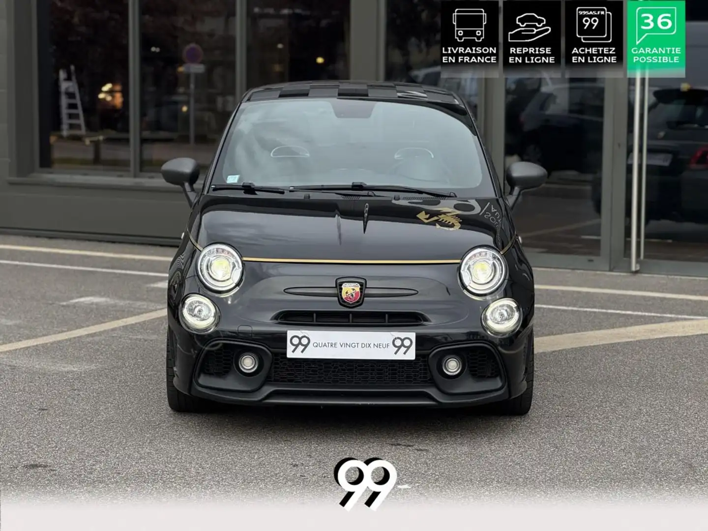 Fiat 500 1.4i 16V - 165 full Abarth 595 Scorpioneoro CREDIT LIVRAISON REPRISE Gold - 2