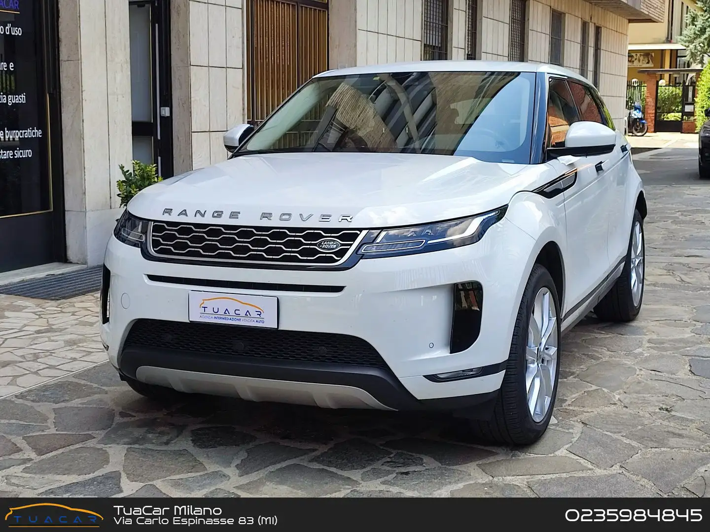 Land Rover Range Rover Evoque 2.0d 150cv S AWD Hybrid Blanc - 1