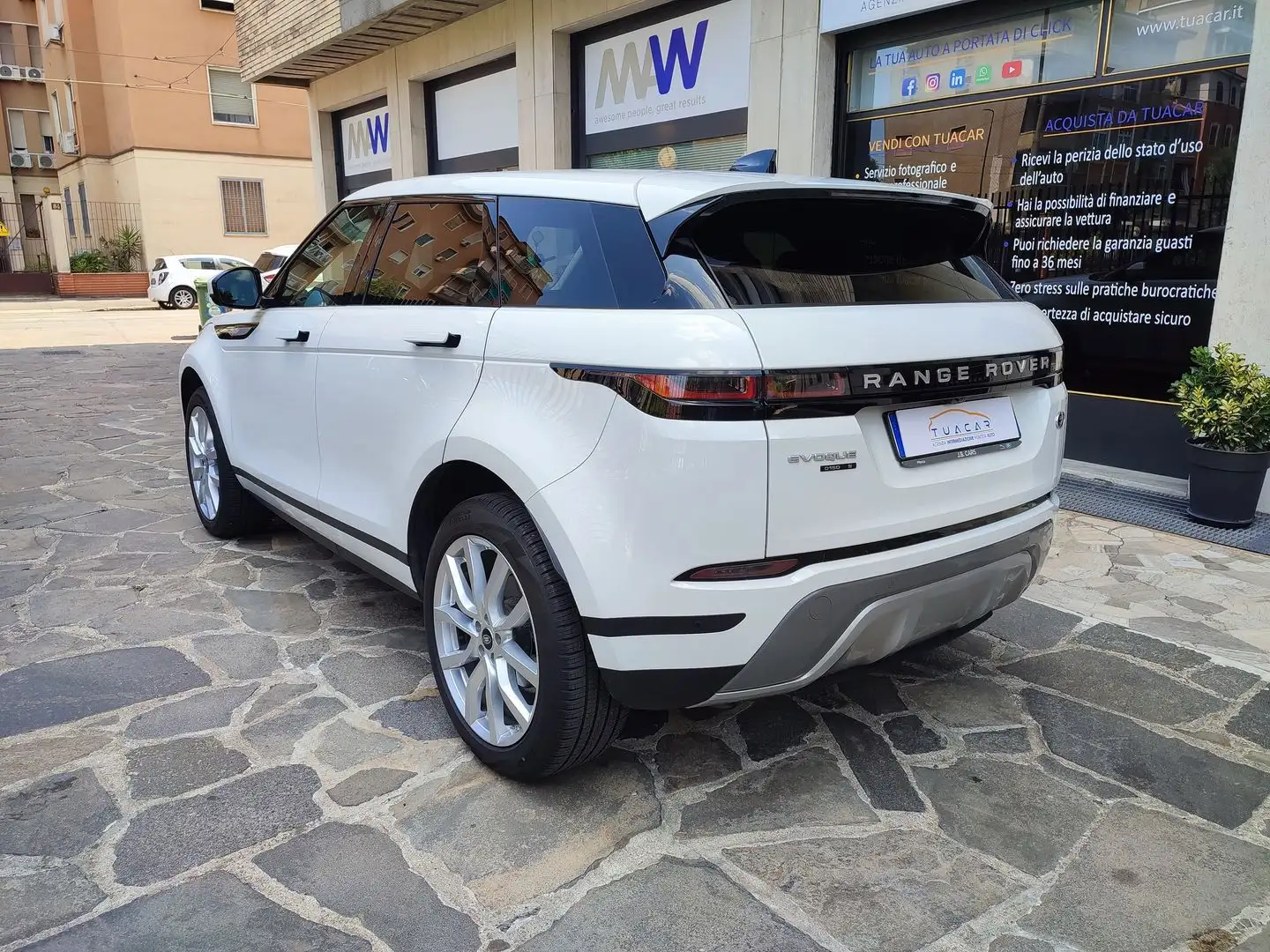 Land Rover Range Rover Evoque 2.0d 150cv S AWD Hybrid Blanc - 2