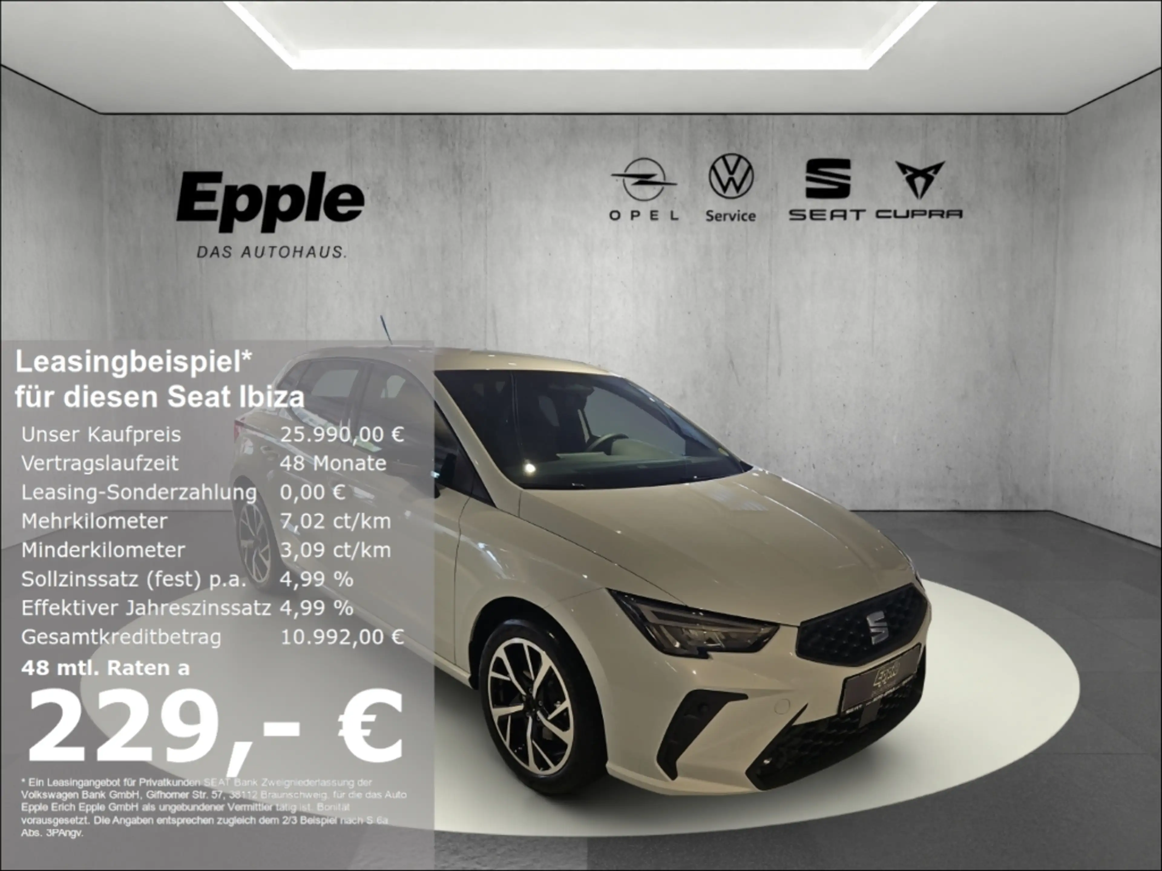 SEAT Ibiza FR 1.0 TSI 85 kW (116 PS) 7-Gang-DSG Navi Rückfahr