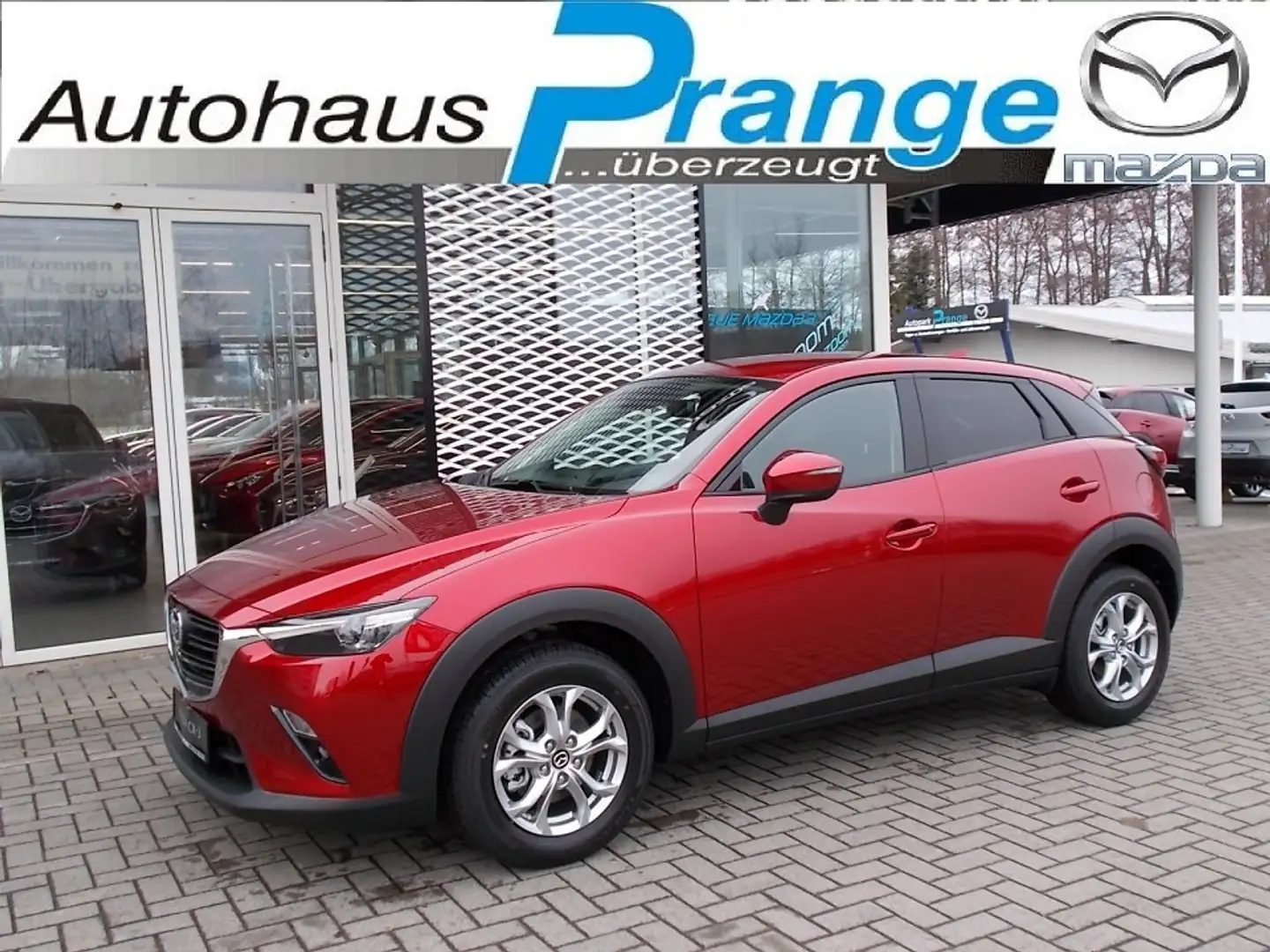 Mazda CX-3 Selection G-120 NAVI ACAA Voll-LED SHZ EPH DAB BSM Rot - 1