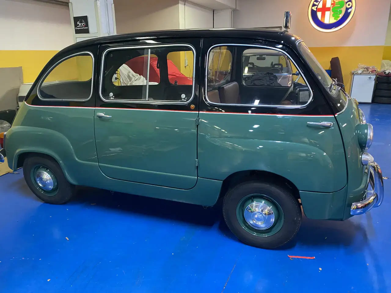 Fiat 600 Multipla Taxi Di Milano, foto 4