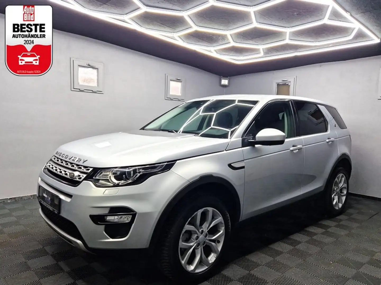 Land Rover Discovery Sport 2.0 Td4 HSE|AUTOM|7 SITZER|LEDER| Silber - 1