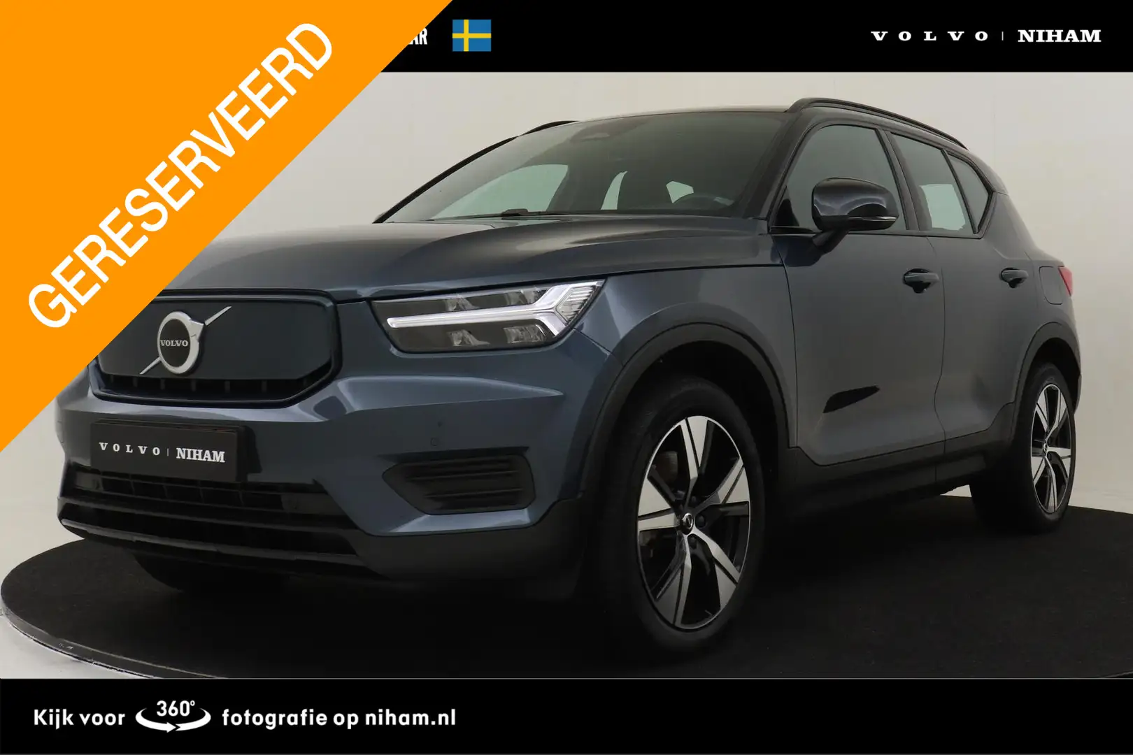 Volvo XC40 RECHARGE PLUS -CAMERA|KEYLESS|19"|TREKHAAK|BLIS Bleu - 1