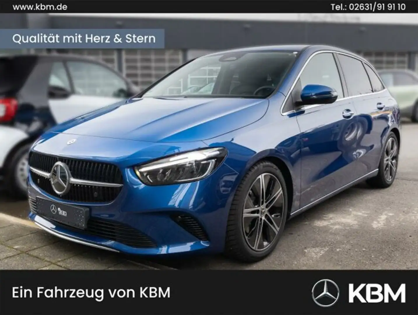 Mercedes-Benz B 180 B 180 PROGRESSIVE°ADV+°KEYLESS°AHK°WDG°MBUX° Kék - 1