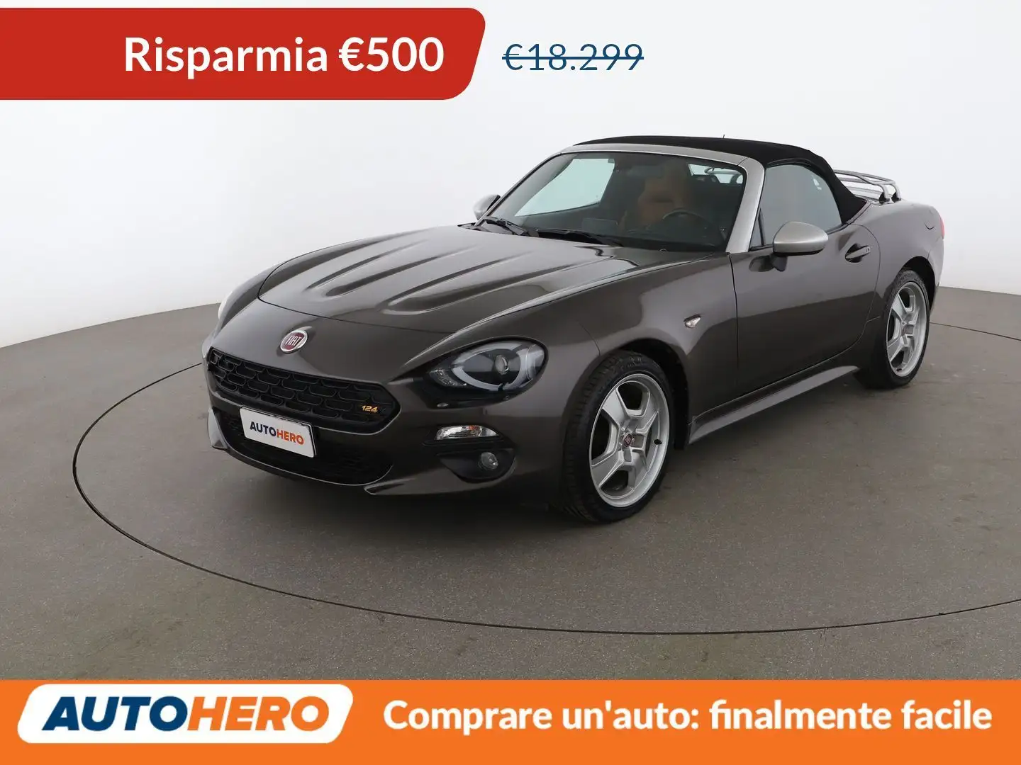 Fiat 124 Spider 1.4 Turbo Lusso Braun - 1